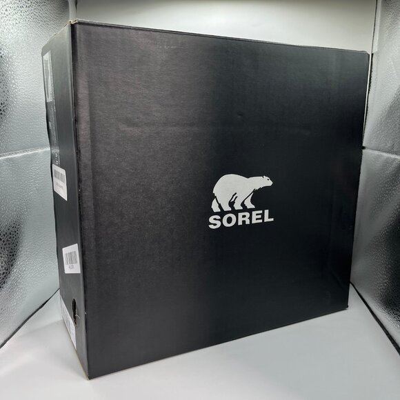 Sorel Kinetic Impact Puffy Zip – Women’s 6.5 – Black/Sea Salt – BRAND NEW in Box - Picture 2 of 12